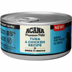 Acana Premium Pate Canned Cat Food 3oz Tuna & Chicken - Paw Naturals