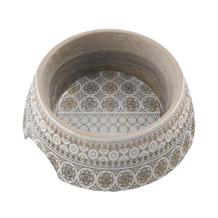 TarHong Moroccan Wood Pet Collection, Melamine - Paw Naturals