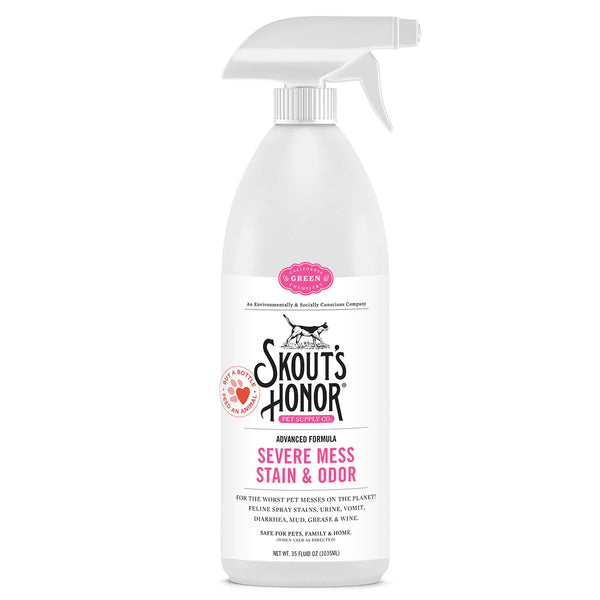 Skout's Honor Stain & Odor Severe Mess Advanced Formula Cat 35oz - Paw Naturals
