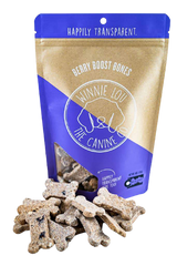Winnie Lou The Canine Co. Berry Boost Bones 4oz Dog Treats