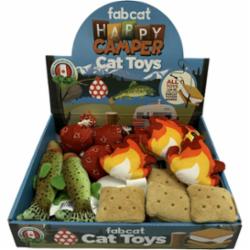 Fabcat Happy Camper Cat Toys - Paw Naturals