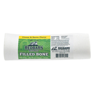 Redbarn Natural Filled Bone Chew Treat for Dogs Cheese & Bacon / Large - Paw Naturals