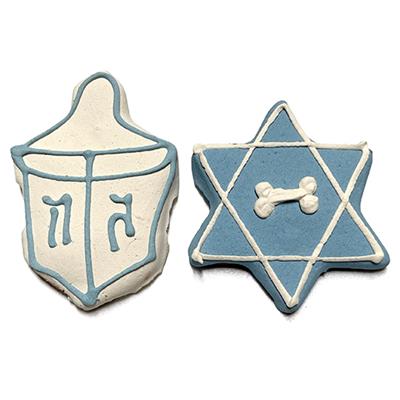 Bubba Rose Biscuit Co. Dreidel & Star of David Bakery Treat