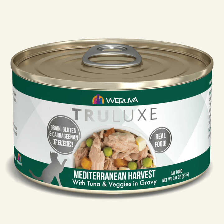 Weruva TruLuxe Canned Cat Food 3oz Mediterranean Harvest - Paw Naturals