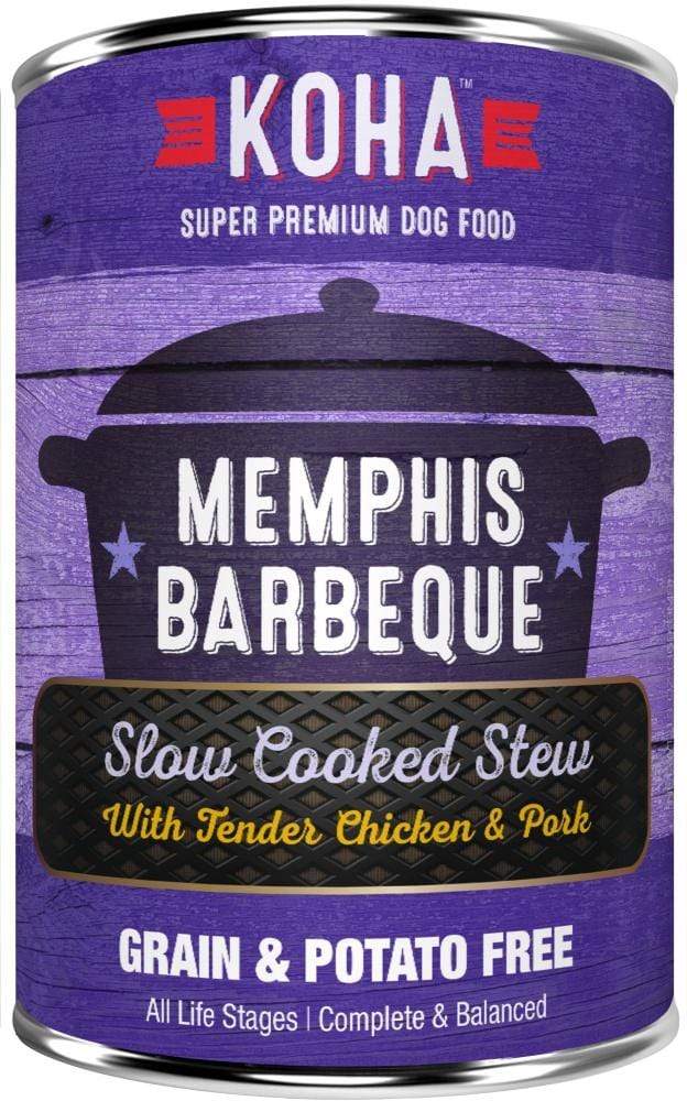 Koha Homestyle Slow-Cooked Stews for Dogs Memphis Bbq - Paw Naturals