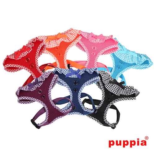 Puppia Vivien Harness Red / Small - Paw Naturals