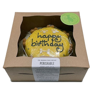 Bubba Rose Biscuit Co. Classic Birthday Cake Yellow (Perishable) Bakery Treat - Paw Naturals