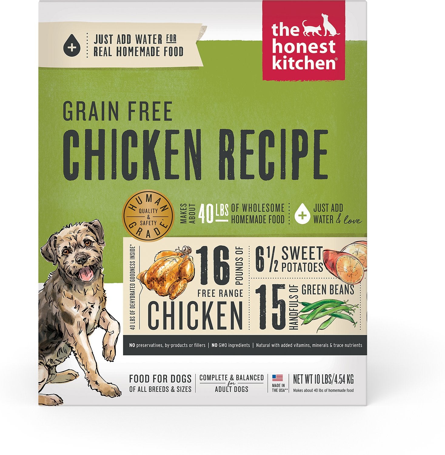 Honest Kitchen Grain-Free Chicken Dehydrated Dog Food