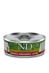 Farmina N&D Prime Canned Cat Food 2.8oz Chicken & Pomegranate Kitten - Paw Naturals