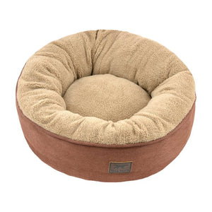 Tall Tails Dream Chaser Donut Bed Brown / Small - Paw Naturals