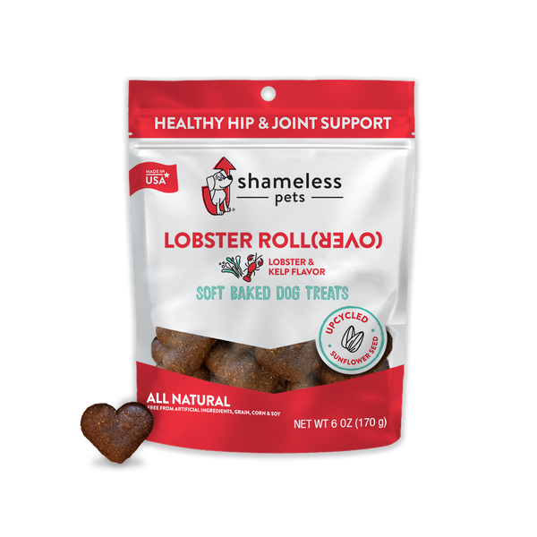 Shameless Pets Lobster Rollover Soft Baked Dog Treats