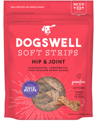 Dogswell Hip & Joint Soft Strip Duck Jerky 10oz Dog Treats