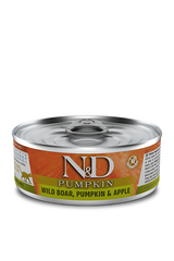 Farmina N&D Pumpkin Canned Cat Food 2.8oz Boar Pumpkin & Apple - Paw Naturals