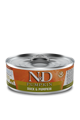Farmina N&D Pumpkin Canned Cat Food 2.8oz Duck & Pumpkin - Paw Naturals
