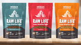 Koha Raw Life Freeze-Dried Raw Food Topper for Dogs & Cats