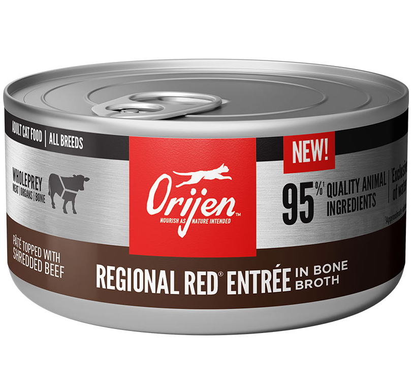 Orijen Entree Canned Cat Food 3oz Regional Red - Paw Naturals