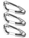 Mighty Paw Mighty Paw Dog Tag Carabiner Clips (3 Pack) - Paw Naturals