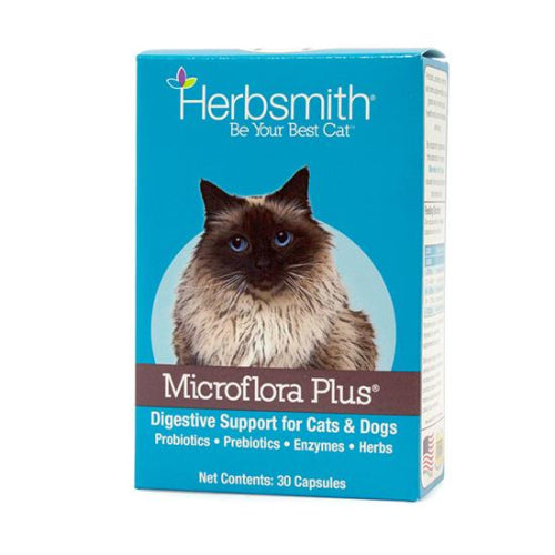 Herbsmith Microflora Plus For Cats 30ct - Paw Naturals