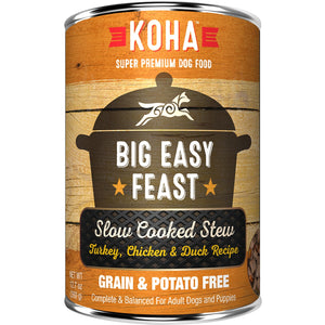 Koha Homestyle Slow-Cooked Stews for Dogs Big Easy Feast - Paw Naturals