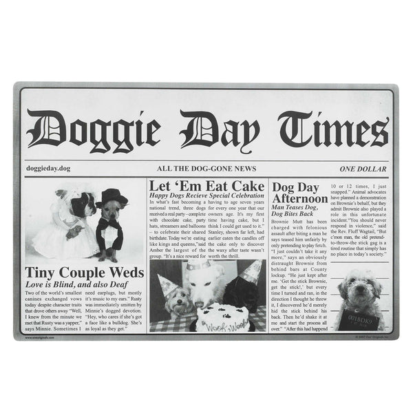 Ore’ Pet Placemat Doggie Day Times - Paw Naturals
