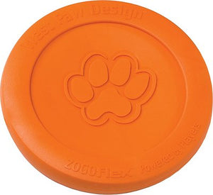 West Paw Design Zisc Dog Toy Tangerine / Small - Paw Naturals