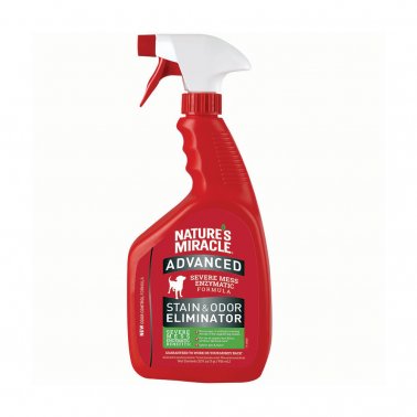 Nature's Miracle Advanced Stain & Odor Remover for Dogs 32oz Spray - Paw Naturals