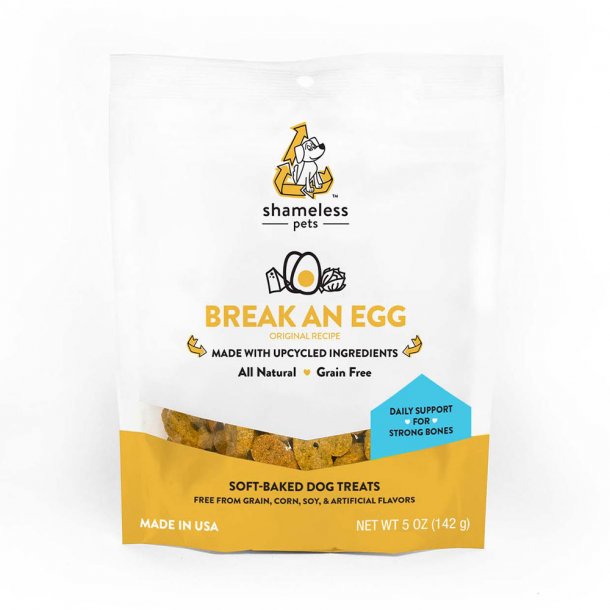 Shameless Pets Break an Egg Soft Baked Dog Treats 6oz - Paw Naturals