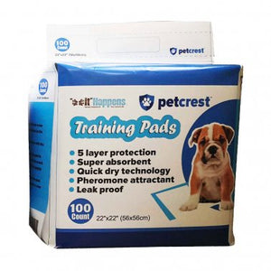 Petcrest Training Pads 100ct - Paw Naturals