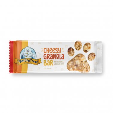 Yeti Himalayan Cheesy Granola Bar Dog Treats 1 Oz - Paw Naturals