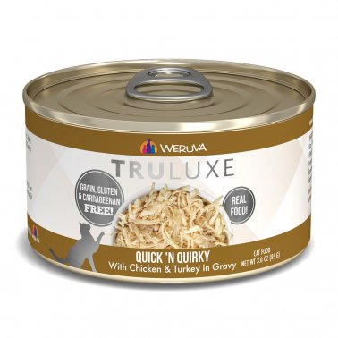 Weruva TruLuxe Canned Cat Food 3oz Quick N Quirky - Paw Naturals