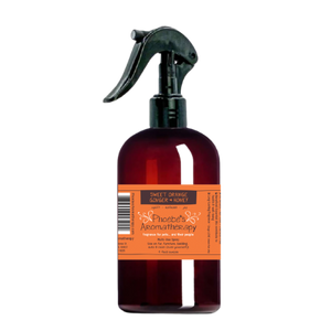 Phoebe's Aromatherapy Multi-Use Essential Oil Spray in Sweet Orange & Basil 8oz - Paw Naturals