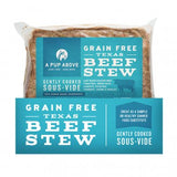 A Pup Above Texas Beef Stew Sous-Vide, Gently Cooked Frozen Dog Food 1lb - Paw Naturals