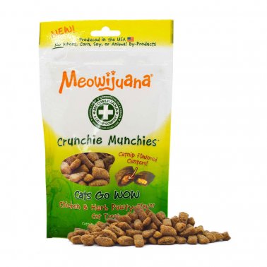 Meowijuana Crunchie Munchie Chicken and Herbs 3oz