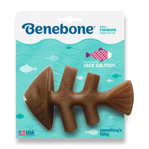 Benebone Fishbone Dog Chew Toy Small - Paw Naturals
