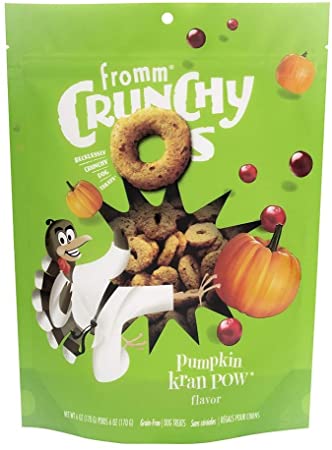 Fromm Crunchy O's Dog Treat Pumpkin Kran / 6oz - Paw Naturals