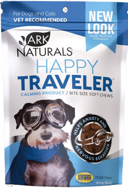 Ark Naturals Happy Traveler Soft Chews For Dog And Cat 75ct - Paw Naturals