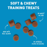 Cloud Star Tricky Trainers Soft & Chewy Salmon Dog Treats