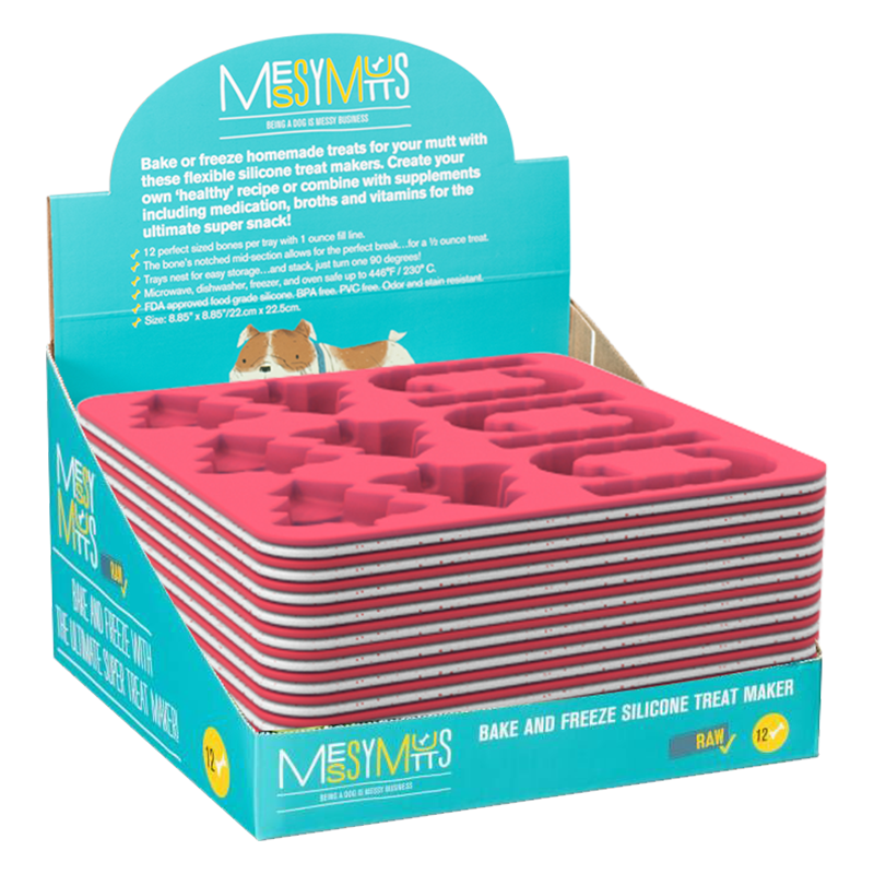 Messy Mutts Holiday Treat Silicone Mold Treat Maker