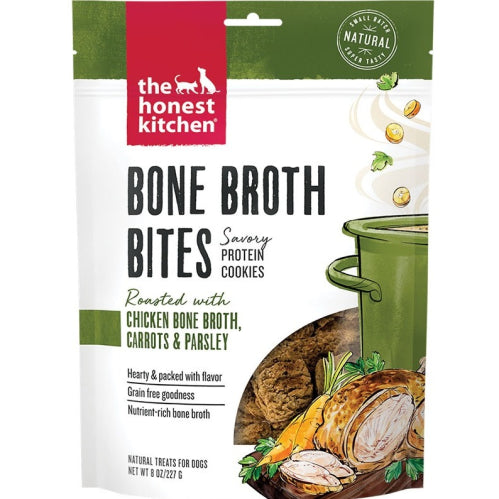 Honest Kitchen Bone Broth Bites 8oz Dog Treats