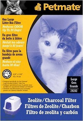 Petmate Zeolite Basic Litter Box Filter Large - Paw Naturals