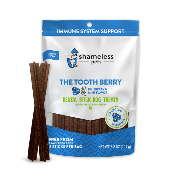 Shameless Pets The Tooth Berry Dental Sticks