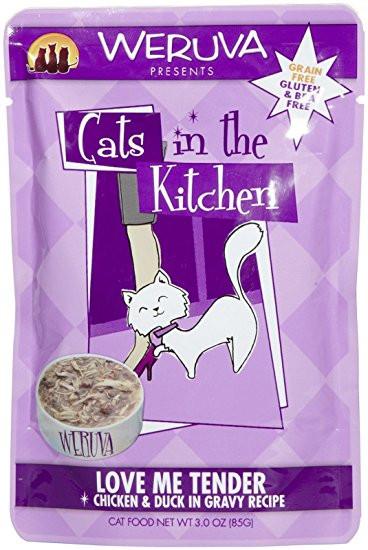 Weruva Cats In The Kitchen Wet Cat Food 3oz Pouch / Love Me Tender - Paw Naturals