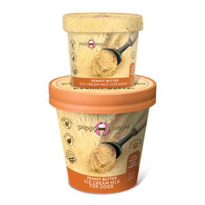 Puppy Cake Scoops Ice Cream Mix Peanut Butter - Paw Naturals