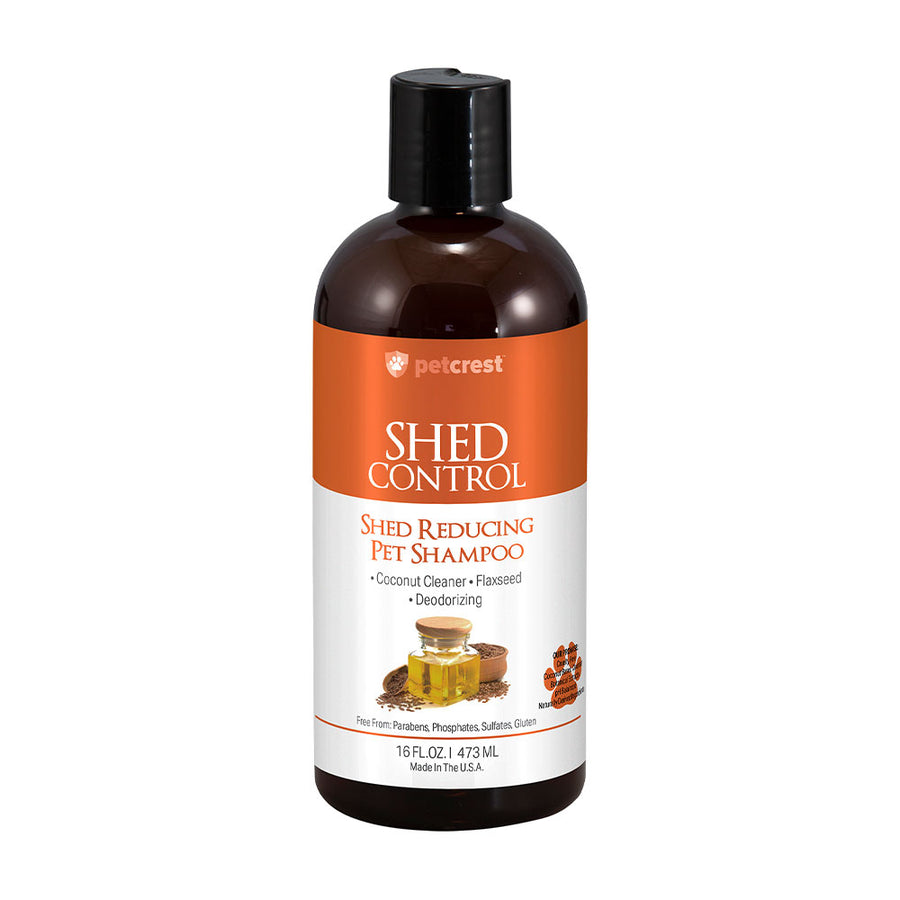 Petcrest Shed Control Shampoo for Dogs & Cats 16oz