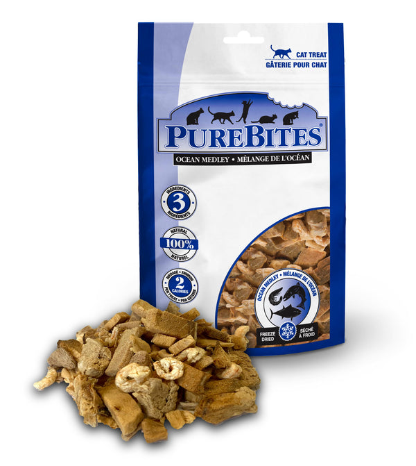 PureBites Freeze-Dried Ocean Medley Cat Treat .77oz