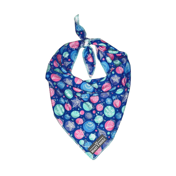 Beast & Buckle Seashell Dog Bandana