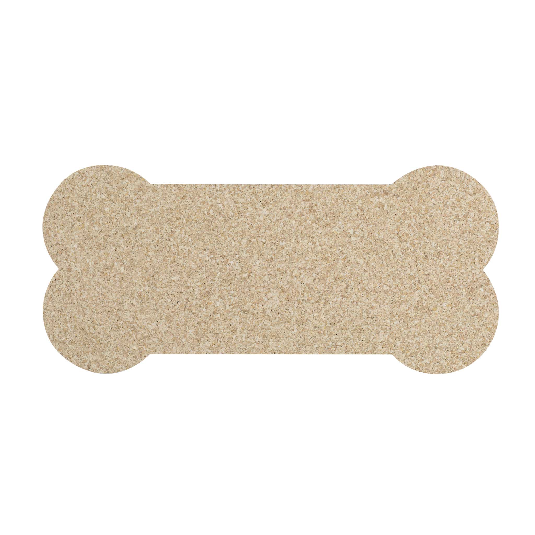 Ore’ Pet Placemat Recycled Rubber Skinny Bone Natural - Paw Naturals