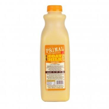 Primal Raw Frozen Goat Milk + 32oz Pumpkin Spice - Paw Naturals