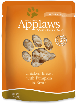 Applaws Pouch Chicken & Pumpkin 2.4oz Cat Food