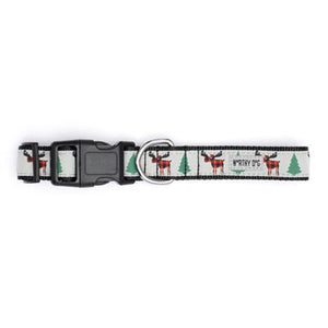 The Worthy Dog Buffalo Moose Collar & Lead Collection Cat Collar - Paw Naturals